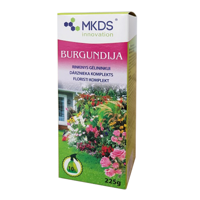 BURGUNDIJA rinkinys gėlininkui, 225 g 